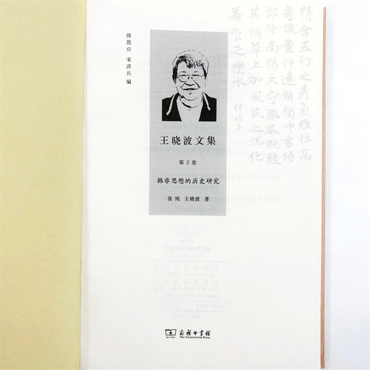王晓波文集(第2卷)：韩非思想的历史研究 商品图6