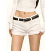 Ariseism 美式复古短裤女夏季新款包臀紧身热裤 商品缩略图0
