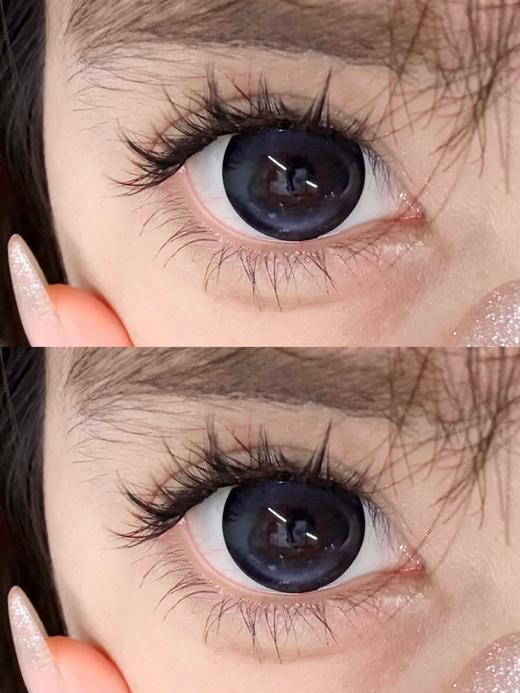 【店主实拍】大直径黑紫色美瞳-满色星河-14.5mm-14.4mm 商品图2