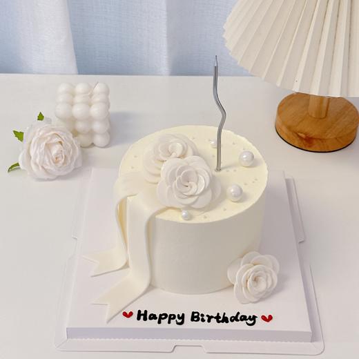 多款~ins高级感极简风写字蛋糕-低糖处理无添加 商品图5