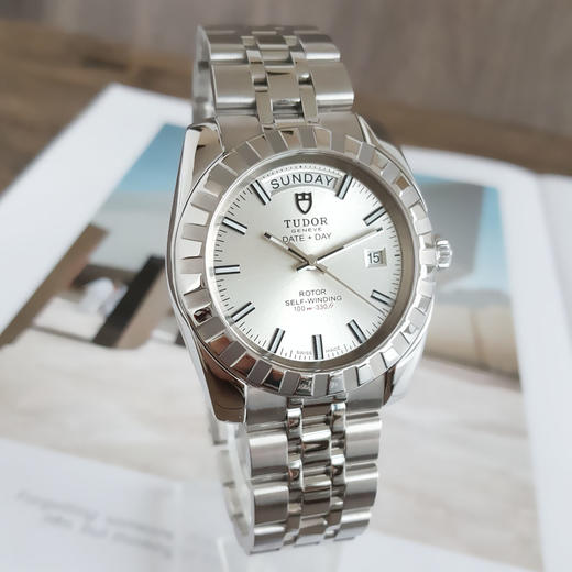 【95新】TUDOR 帝舵星期日历型系列23010-0014自动机械机芯41MM（男款）日期、星期显示110725NJS07 商品图2