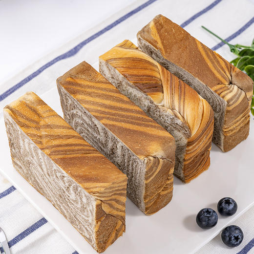 福事多 牛乳可可小厚切吐司500g*2箱 商品图6