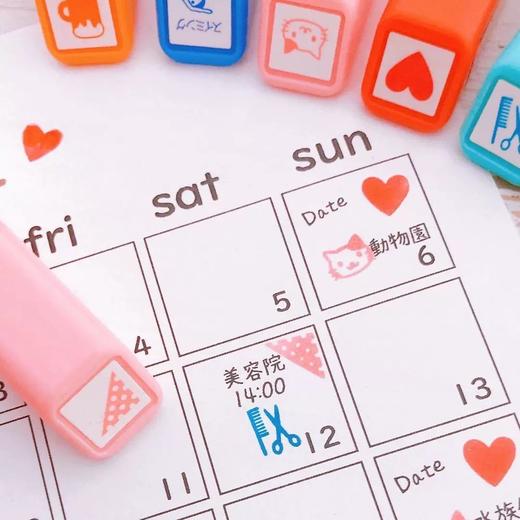 浸透印章-生活日程 商品图3