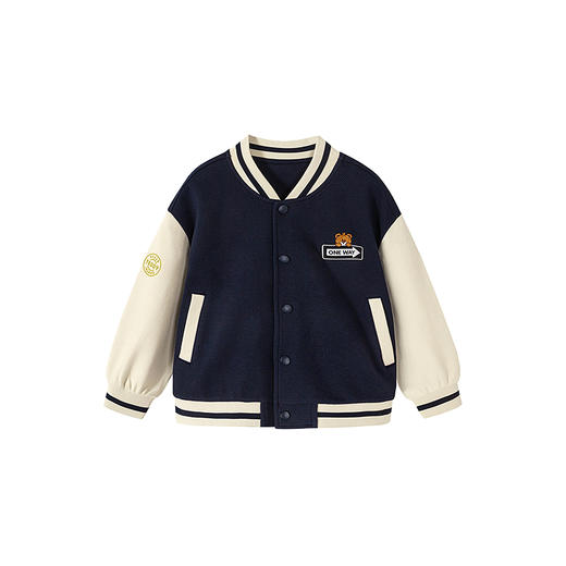 【泰迪熊联名】迷你巴拉男女童棒球服秋冬儿童学院风外套 商品图4