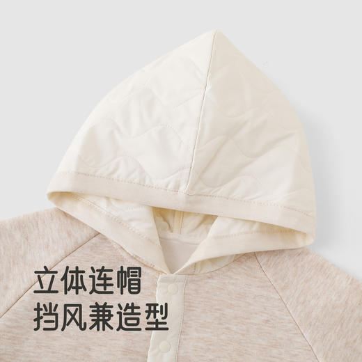 【高定系列】英氏儿童卫衣连帽秋冬保暖男童上装休闲绒衫儿童上衣 商品图2