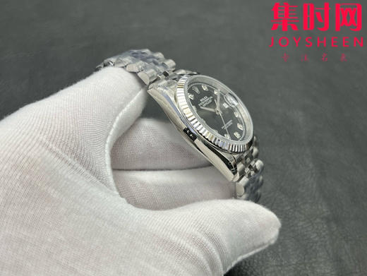 劳力士 VS日志36系列 黑盘钻面 男士腕表 3235机 五珠带 表径36mm 小手腕福音 商品图4