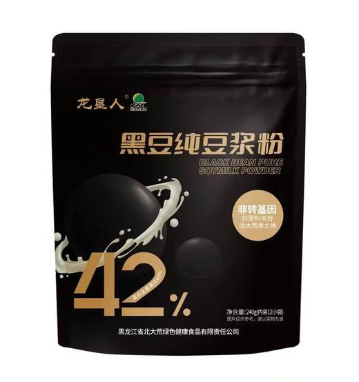 龙垦人黑豆纯豆浆粉240g 商品图0