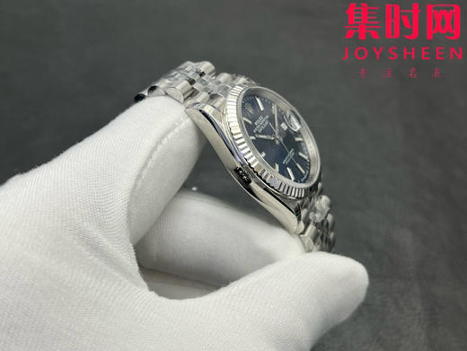 劳力士 VS日志36系列 蓝色盘 男士腕表 3235机 五珠带 表径36mm 小手腕福音 商品图4