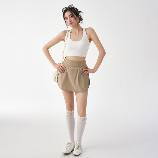 【3~5天发货】跃牌【美度空间】系列 辣妹夏季网球裙跑步健身裙防走光假两件运动迷你半身短裙速干DQ1514 商品图3