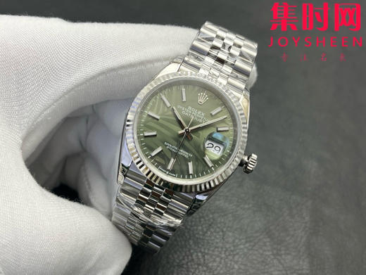 劳力士 VS日志36系列 棕榈叶薄荷绿 男士腕表 3235机 五珠带 表径36mm 小手腕福音 商品图2