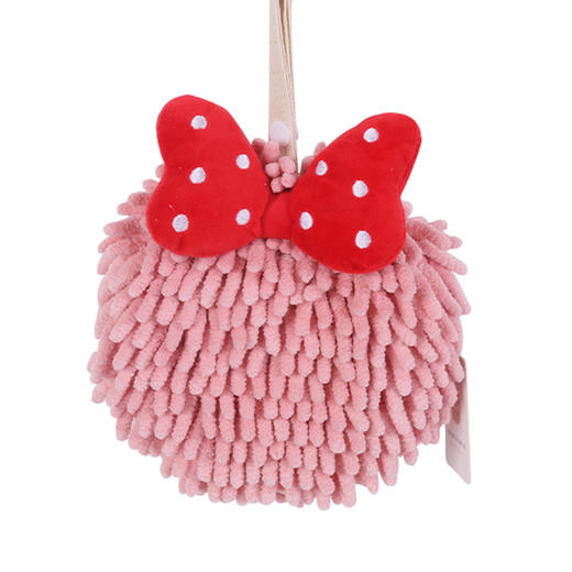 【15元会员福利】尚多兰雪尼尔蝴蝶结擦手巾 （颜色随机） 商品图6