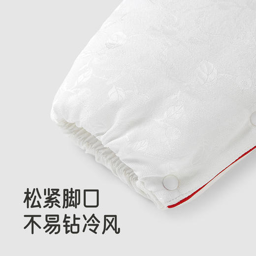 【高定系列】英氏婴儿衣服长袖秋冬保暖男女宝宝连身衣桑蚕丝衣服 商品图3