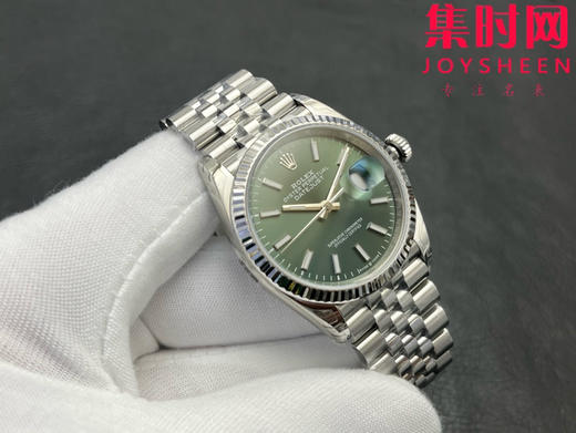 劳力士 VS日志36系列 薄荷绿 男士腕表 3235机 五珠带 表径36mm 小手腕福音 商品图3
