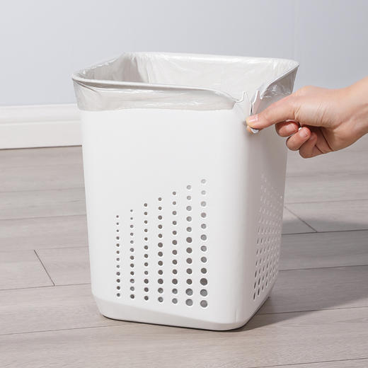 【批发】美丽雅方形垃圾桶纸篓二合一 1个 商品图6