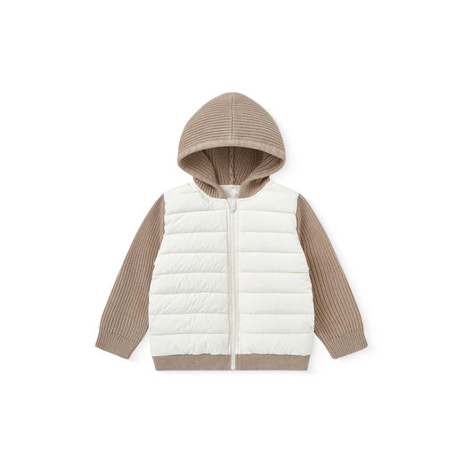 【高定系列】英氏儿童羽绒服秋冬季保暖男童女童羽绒外套羊绒防寒超韧绒 商品图4