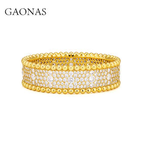 GAONAS  沙漠美学金色时尚设计手镯11485SGO