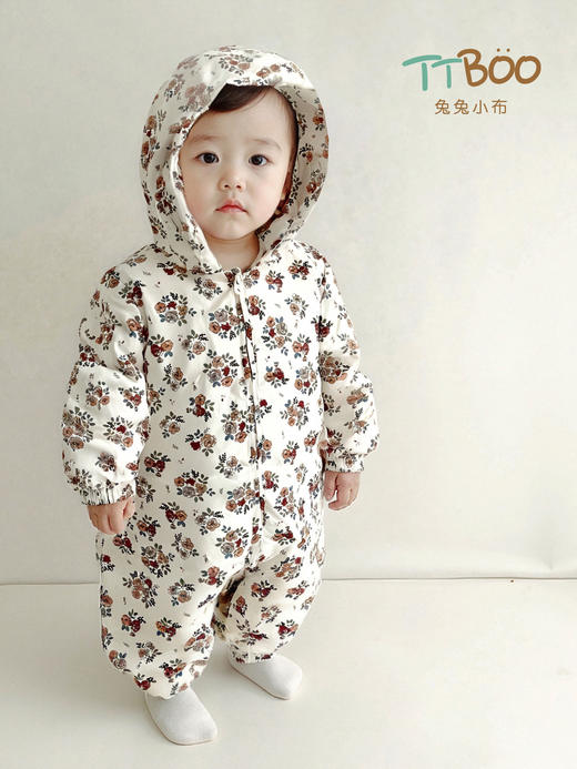 兔兔小布数码印花花版爬服（无耳朵） 商品图3