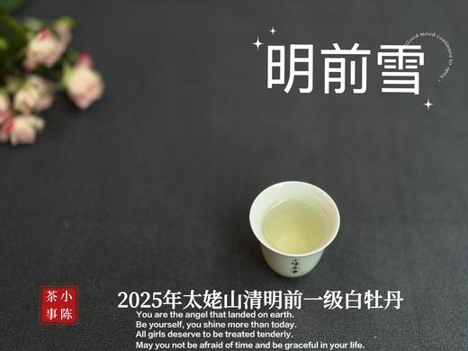 【新茶上市】2025清明前白牡丹《明前雪》，绮丽梦幻的兰花香，伴着极致清新的鲜爽，仿佛在那个倒春寒的季节，下了一场芬芳的雪 商品图12