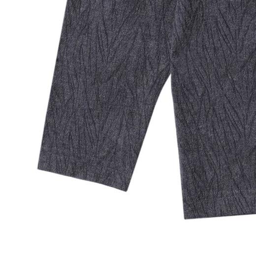 T4384SDSA夏季新款男士痞帅韩版扎染凌乱线条圆领长袖T恤百搭时尚上衣 商品图4