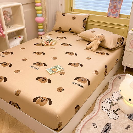 【清仓49元/床】四季可用全棉印花单床笠【不支持退换货】 商品图1