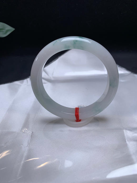 620607，53.5飘花手镯，清新细条，飘蓝花，润润的 商品图0