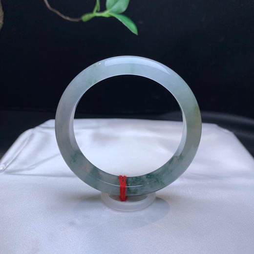 620610，54.3飘花正圈，冰底飘清新蓝花，润润的，清新秀气 商品图1