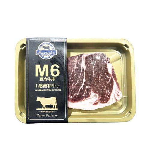 牧辛禾M6和牛雪花西冷牛排200g 商品图0