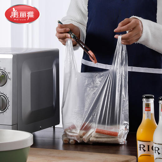 【批发】美丽雅背心式保鲜袋40*30/100个入 商品图5