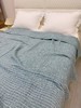 松植屋栖棉双人毯100%全棉纱布空调毯 吸湿透气不闷汗，水洗蓬松色织工艺，久洗依旧柔软，越用越亲肤 商品缩略图13
