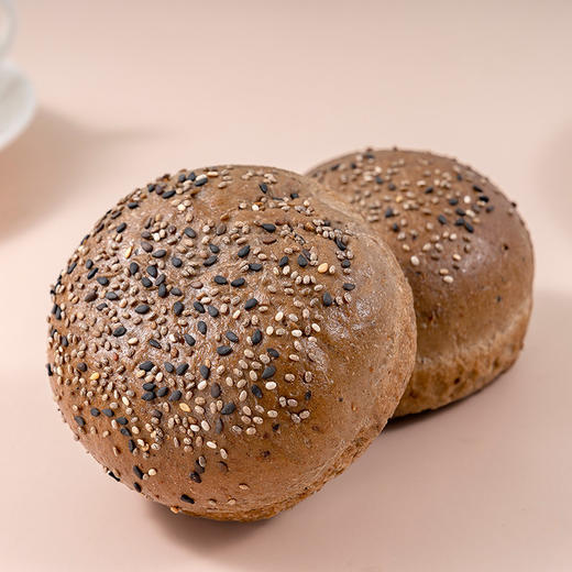 福事多 全麦五黑夹心欧包 500g*2盒 商品图3