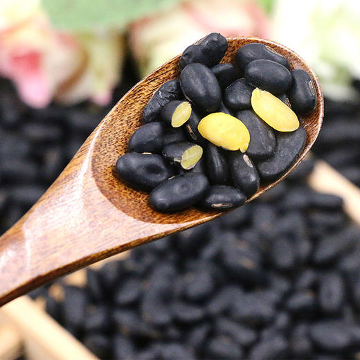 【五谷杂粮】桃花峁陕西米脂山地黑豆500g*4袋陕北特产农家黑豆粗粮 商品图1