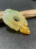 【FC0050】翡翠黄+绿龙壁挂件 温润细腻 色泽娇艳 雕工精湛 美观大方 商品缩略图1