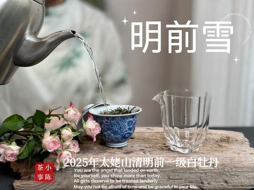 【新茶上市】2025清明前白牡丹《明前雪》，绮丽梦幻的兰花香，伴着极致清新的鲜爽，仿佛在那个倒春寒的季节，下了一场芬芳的雪 商品图8
