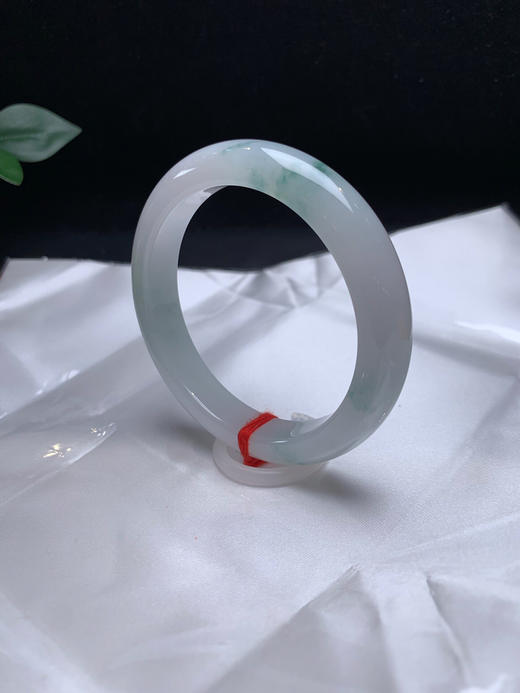 620607，53.5飘花手镯，清新细条，飘蓝花，润润的 商品图2