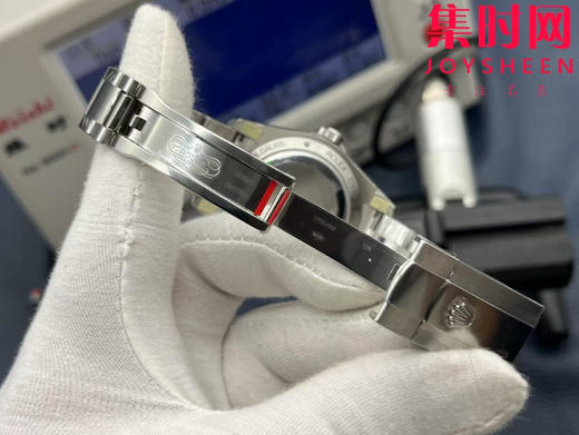 VS劳力士MILGAUSS格磁型系列M116400 闪电针 绿玻璃 板带 丹东3131机 男士腕表 表径40mm 商品图7
