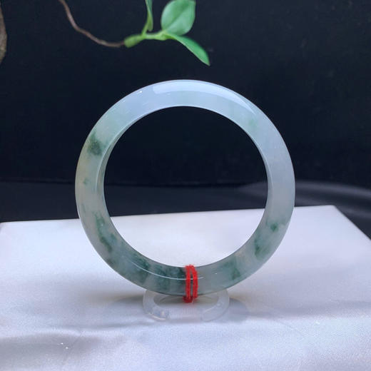 620610，54.3飘花正圈，冰底飘清新蓝花，润润的，清新秀气 商品图2