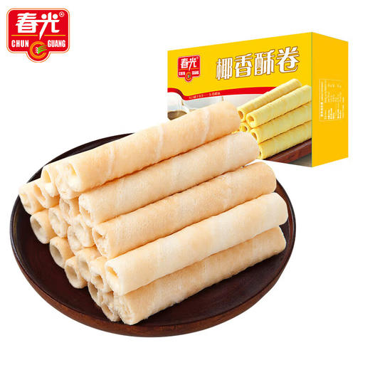 春光椰香酥卷150G*3盒【有效期到2026年2月】 商品图2