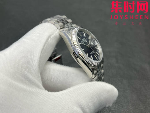 劳力士 VS日志36系列 蓝色格纹盘 男士腕表 3235机 五珠带 表径36mm 小手腕福音 商品图4