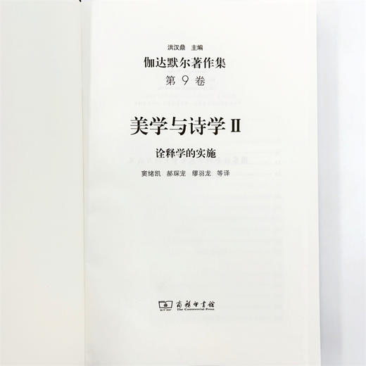 伽达默尔著作集(第9卷) 商品图4