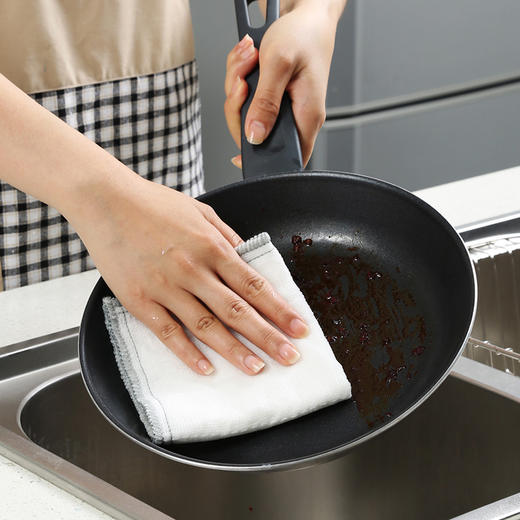 【批发】美丽雅10片装清洁抹布(条纹款) 商品图6