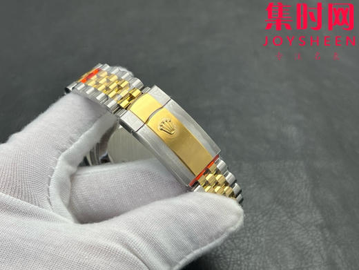 劳力士 VS日志36系列 间金格纹钻面 男士腕表 3235机 五珠带 表径36mm 小手腕福音 商品图6