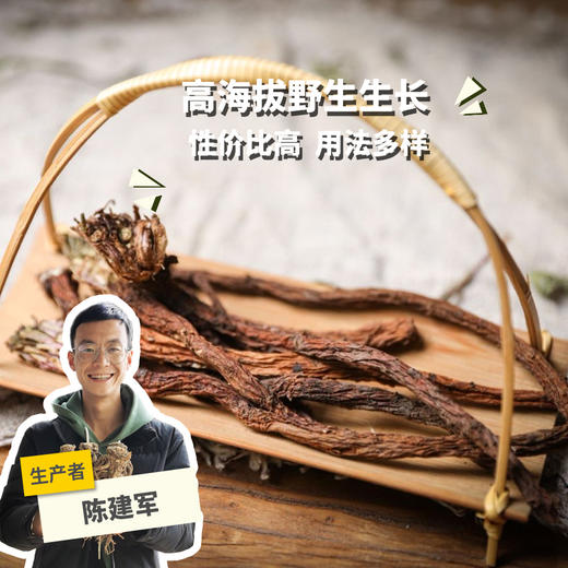 野生蒲公英根（切片） | 合作生产*Wild Dandelion Root | Coproduction 商品图0