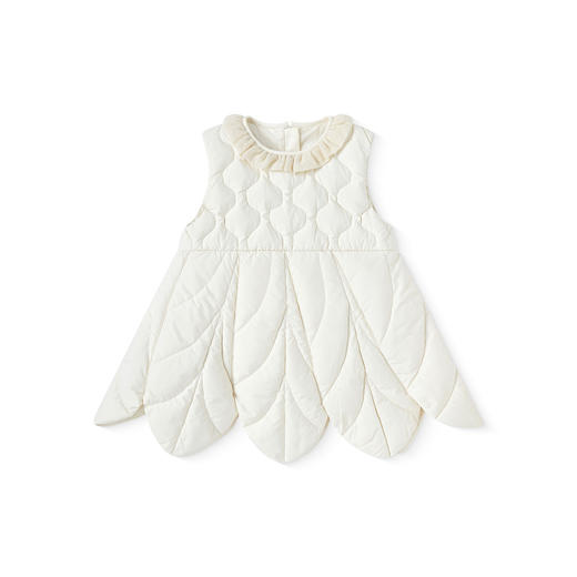 【高定系列】英氏儿童羽绒服秋冬季保暖女童羽绒连衣裙背心裙新款超韧绒 商品图4