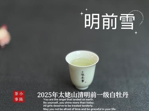 【新茶上市】2025清明前白牡丹《明前雪》，绮丽梦幻的兰花香，伴着极致清新的鲜爽，仿佛在那个倒春寒的季节，下了一场芬芳的雪 商品图13
