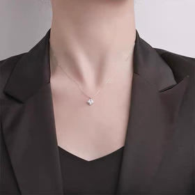 幸运四叶草设计925纯银系列项链纪念日百货门店同款160646513