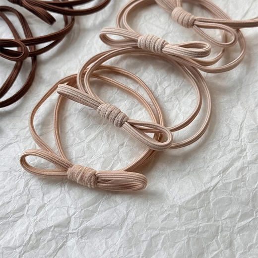 蝴蝶打结二合一皮筋四根装纪念日百货门店同款163297179 商品图3