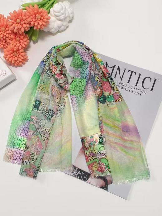 ｛特卖｝100%羊毛围巾花型二十六时尚元素包包～喜出 商品图1