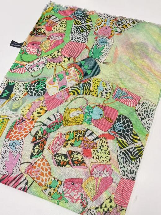 ｛特卖｝100%羊毛围巾花型二十六时尚元素包包～喜出 商品图2