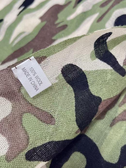 ｛特卖｝100%羊毛围巾花型七迷彩～喜出 商品图5