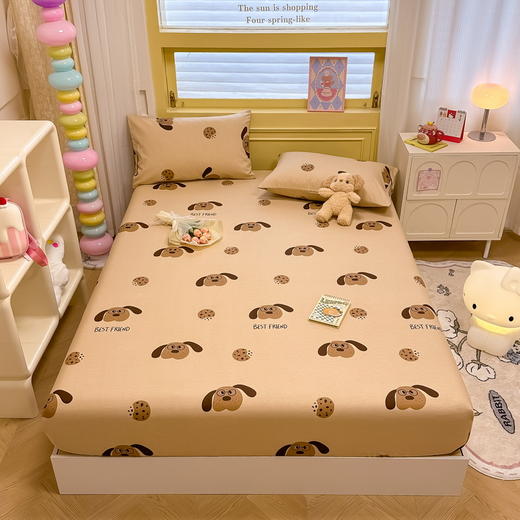 【清仓49元/床】四季可用全棉印花单床笠【不支持退换货】 商品图0